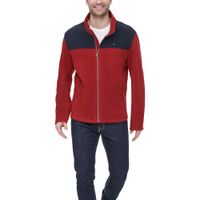 CASACA DE FORRO POLAR CON CREMALLERA PARA HOMBRE TOMMY HILFIGER