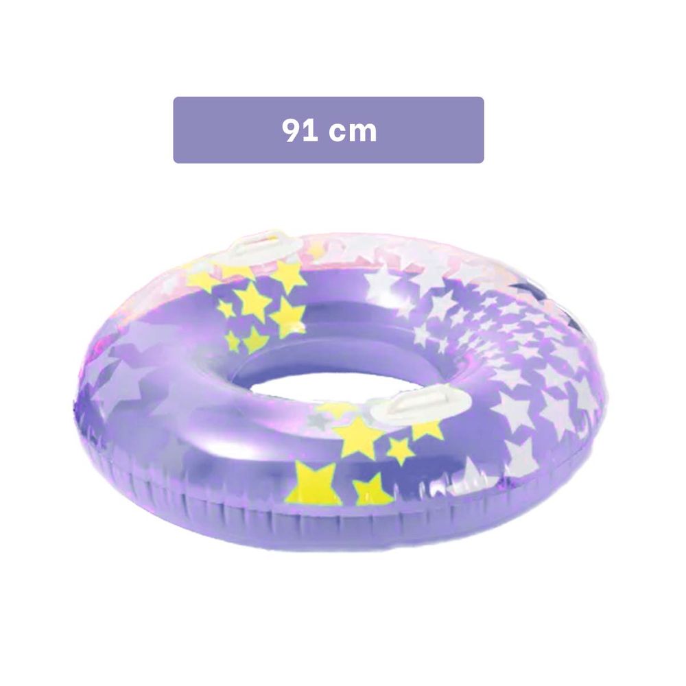 Flotador Hinchable De Sirena Para Adultos, Rosa, Diámetro 80 Cm, Aguanta Hasta 100 Kg, Ideal Para Piscina Y Playa