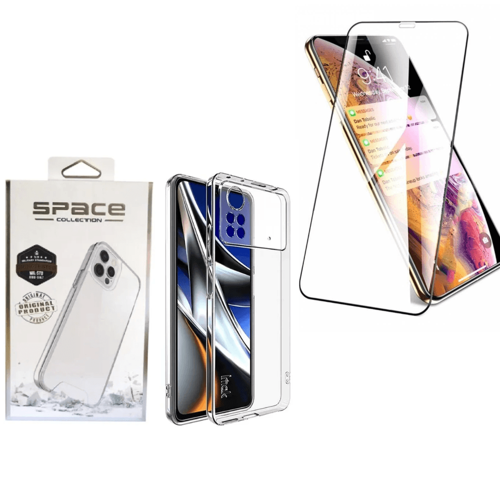 Case Space transparente con mica para Huawei X6 Pro 5G PREMIUM vip
