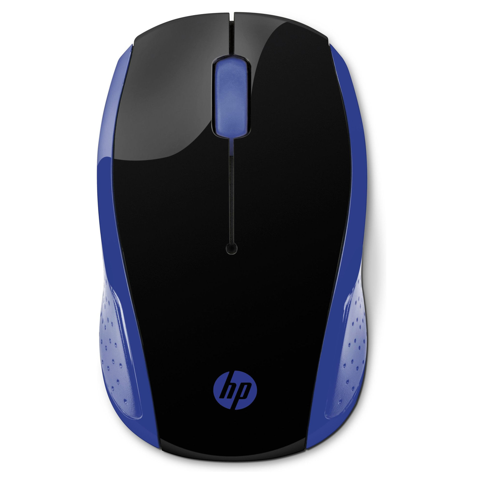 Mouse HP 200 Wireless Óptico 1000 DPI Ambidextrous Negro/Azul 2HU85AA