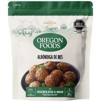 Albóndigas de Carne de Res OREGON FOODS Paquete 15un