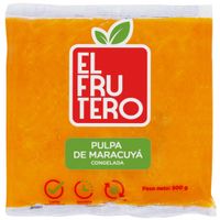 Pulpa de Maracuyá Congelada EL FRUTERO Bolsa 500g