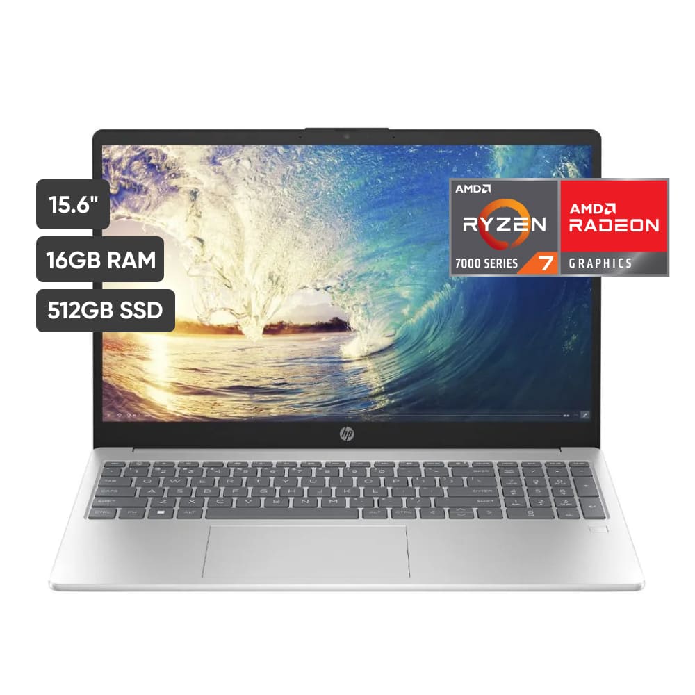 Laptop HP 15-FC0013LA 15.6"" AMD Ryzen 7 (7000 series) 16GB 512GB SSD