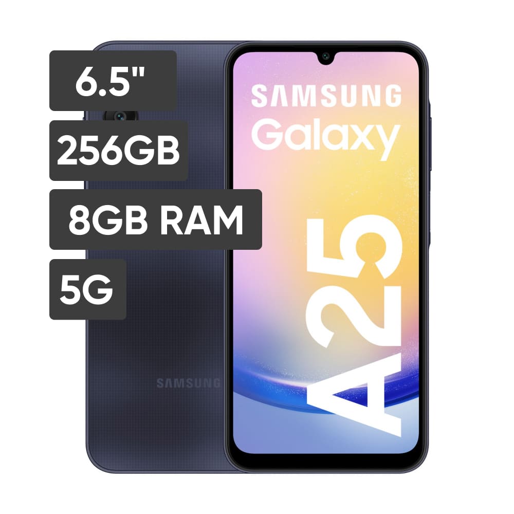 Smartphone SAMSUNG Galaxy A25 6.5"" 8GB 256GB 50MP + 8MP + 2MP Black