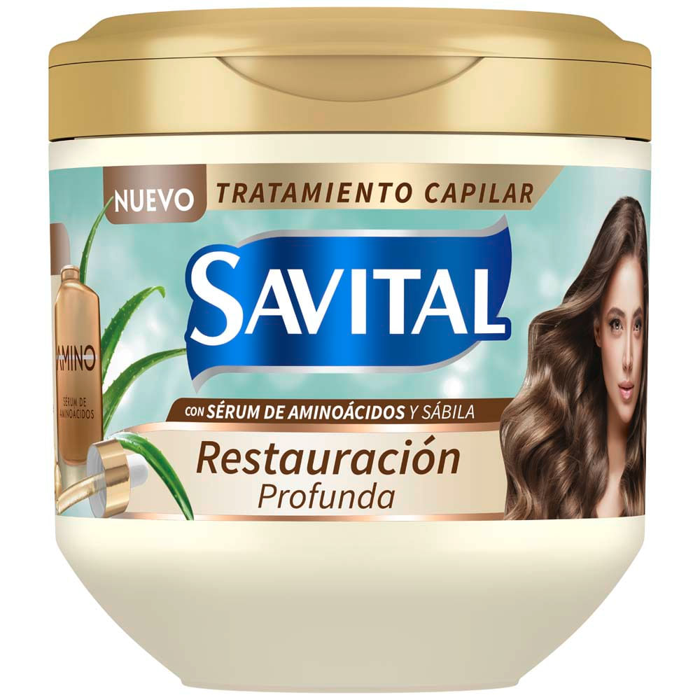 Tratamiento Capilar SAVITAL Aminoácidos Frasco 425ml