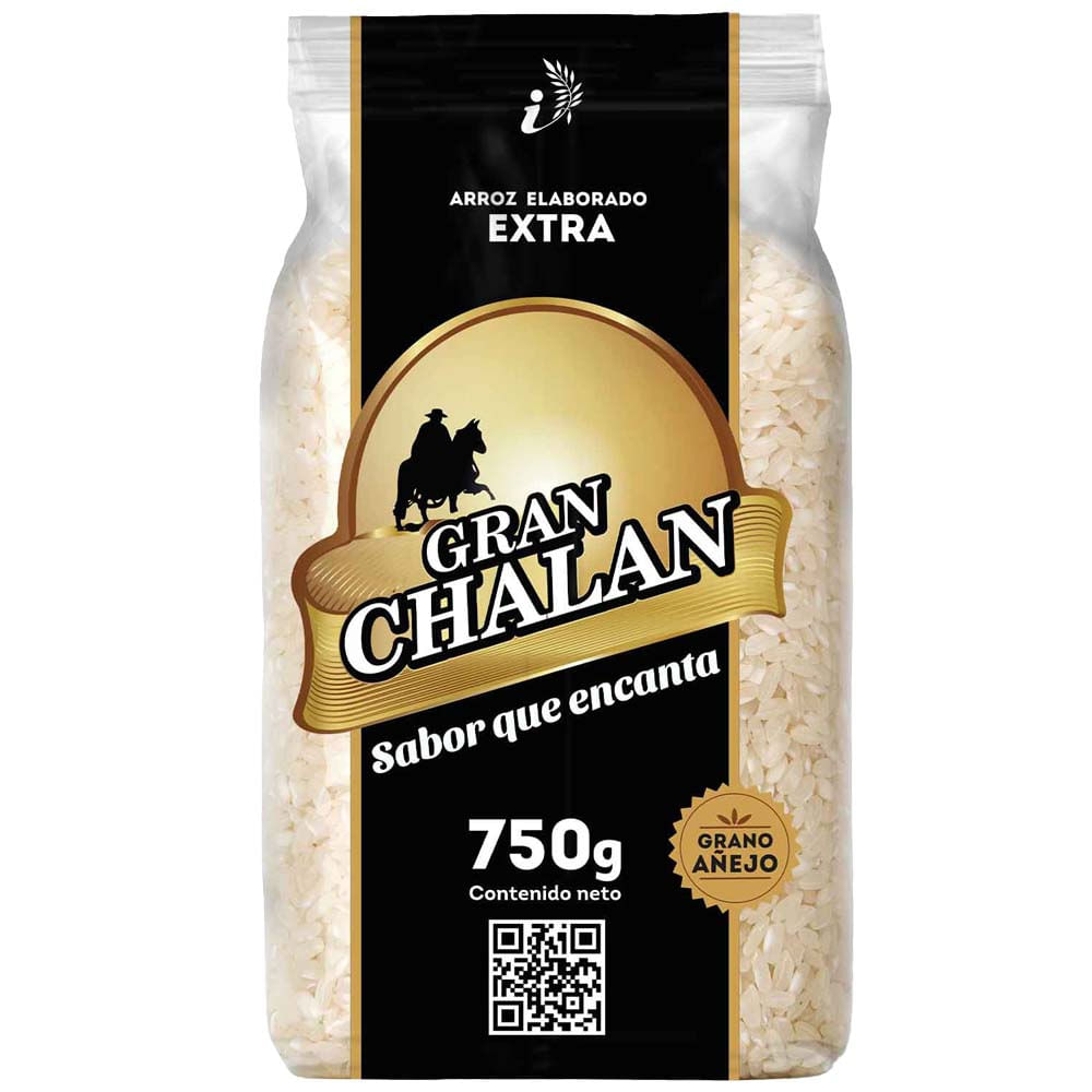 Arroz GRAN CHALAN Extra Añejo Bolsa 750g