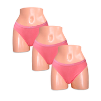 Pack x3 Bikini Sweet Cotton Rosado
