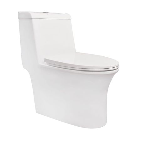 Inodoro One Piece Modena Blanco + Asiento Vainsa