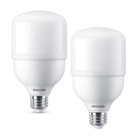 Foco LED Philips TrueForce E27 30w Luz Fría x 2u.