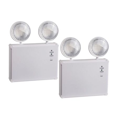 Lámpara de emergencia Werken de 2 luces 2.4w – Pack x 2 unidades