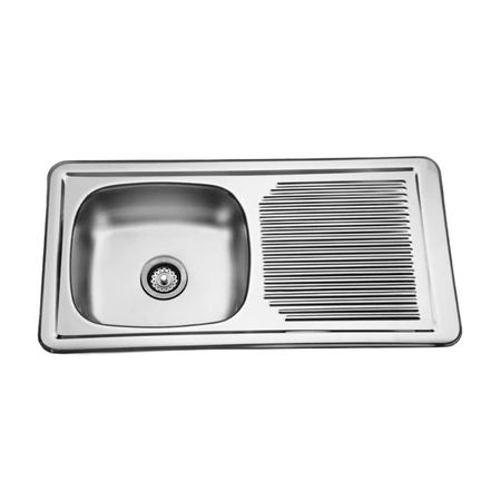 Lavadero S-inox Sp 1 poza con escurridor 80x43 Splendid