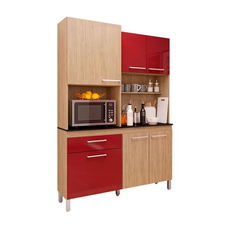 Mueble de cocina Ariana Nogueira Bordo 130cm