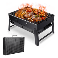 Mini Parrilla de Carbón Portátil Plegable