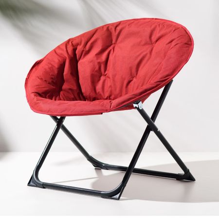 Silla de exterior Modelo Moon Rojo