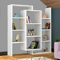 Librero Nacion Muebles Nat Color Blanco