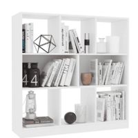 Librero Nacion Muebles Dalila Color Blanco