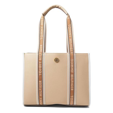 Cartera TOMMY HILFIGER Mckenna II Tote Color Fawn