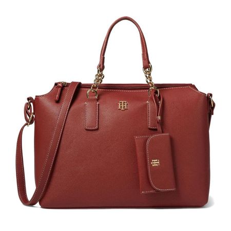 Cartera TOMMY HILFIGER Brielle II Convertible Tz Satchel W Hangoff