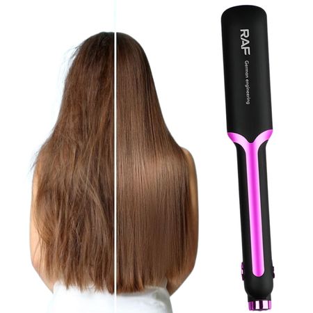 Plancha Digital para Cabello 4 Niveles de Color Fucsia