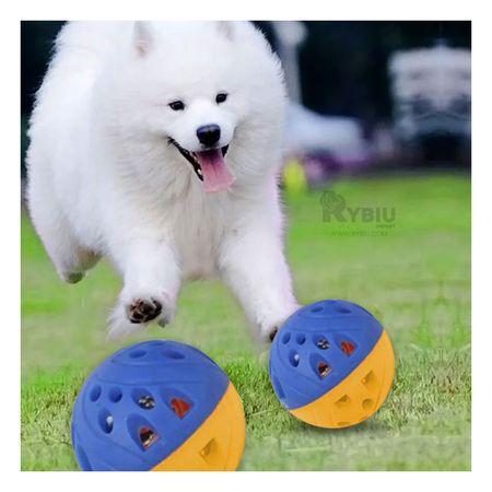 Juguete Practico para Mascotas en Azul y Amarillo Y+Agendita