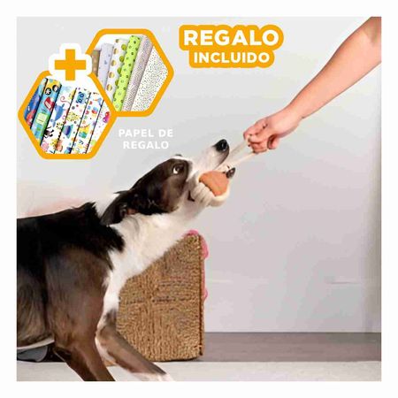 Juguete Pets para Jugar en Color Mostaza Y+Papel de Regalo