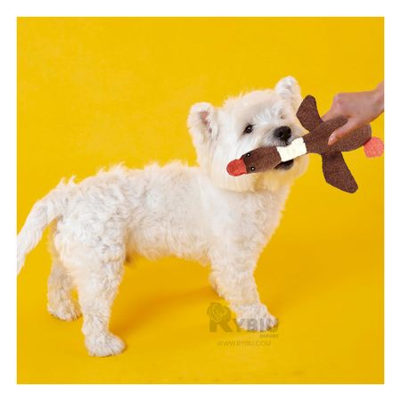 Peluche para Perros de Pato en Marron Y+Papel de Regalo