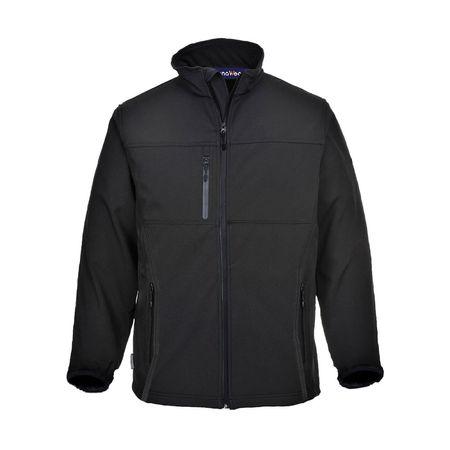 Casaca Espartano Tela Softshell Para Hombre Negro Talla XL