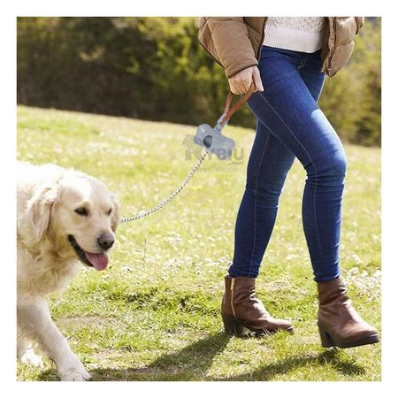 Bolsa para Heces de Perro en Gris Y+Papel de Regalo