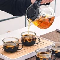 Tetera Filtradora 1 Litro con 4 Tazas