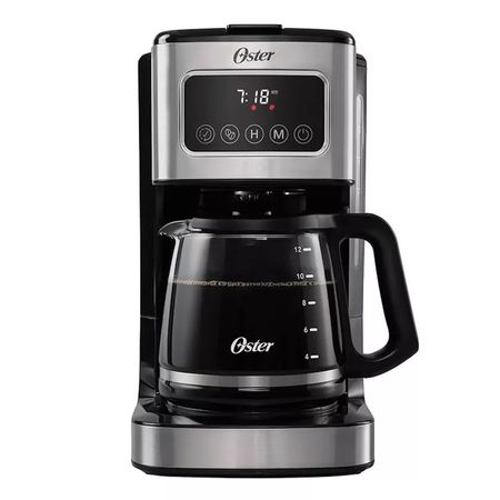 Cafetera Digital Oster 12 Tazas Programable Y Auto-apagado