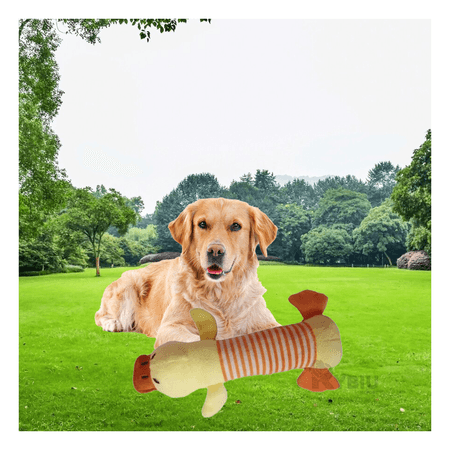 Juguete de Peluche con Sonido Chirriante Pico Marron