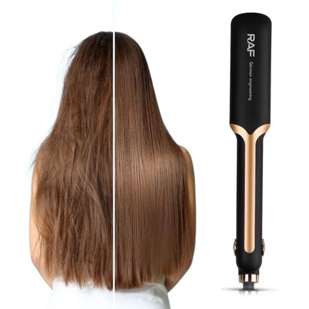 Plancha Digital para Cabello 4 Niveles de Color Rosa Gold