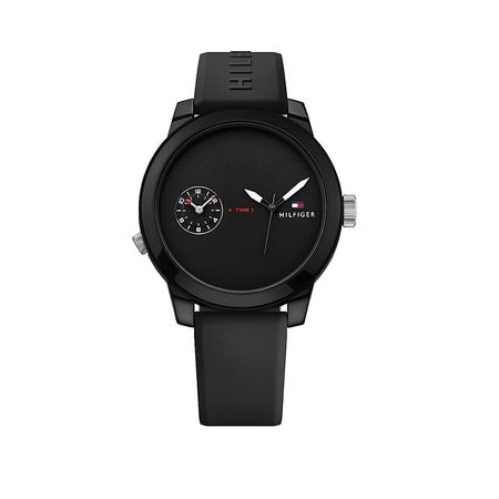 Reloj de Cuarzo Informal Color Negro para Hombre