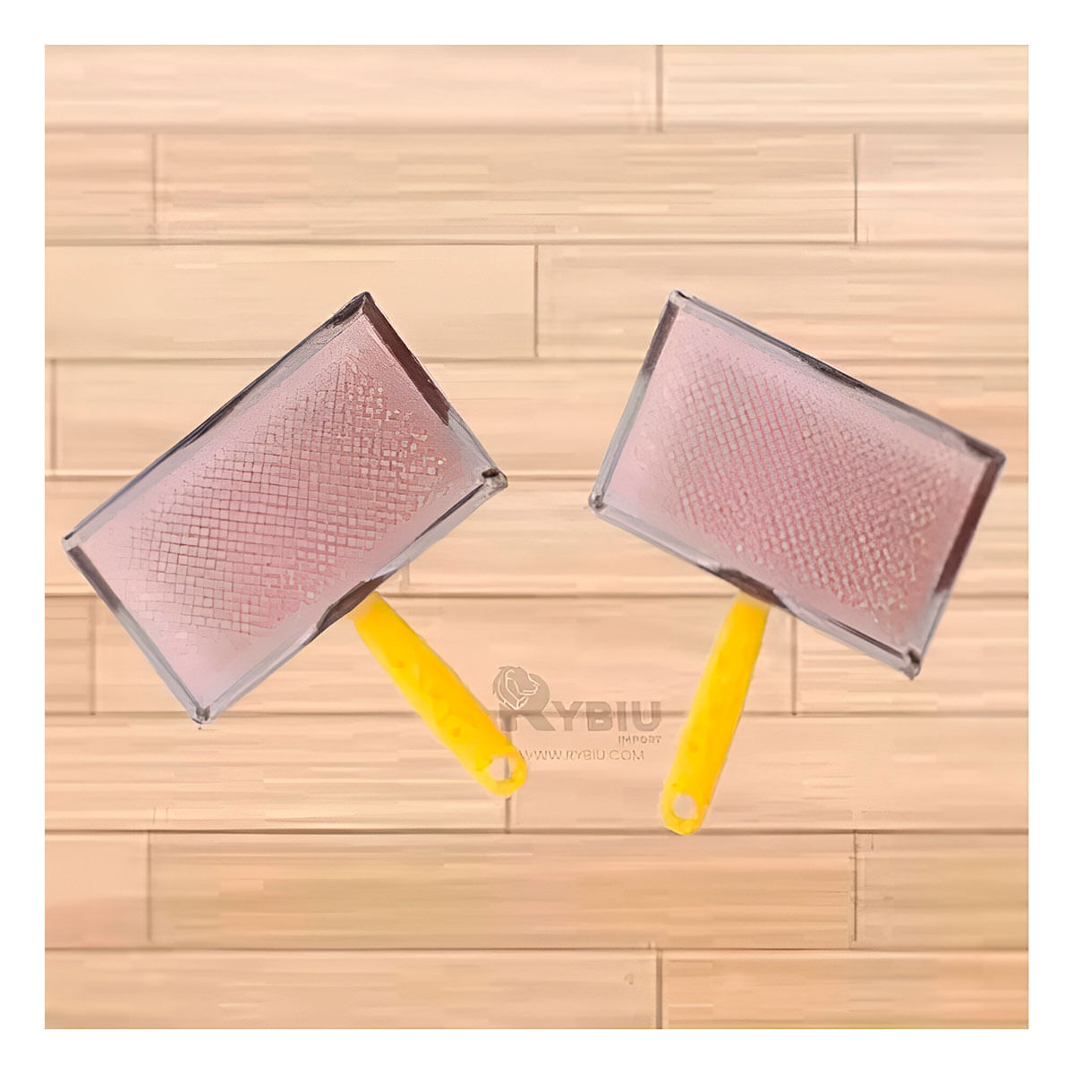 Peineta Versatil y Duradero en Amarillo Y+Stickers