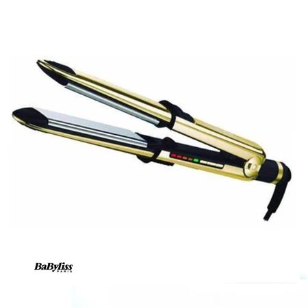 Plancha Alisadora Babyliss Pro Nano Titanium Optima 3000 Dorada