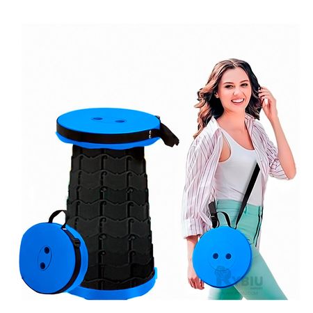 Silla Facil de Llevar para Camping en Azul Y+Agendita