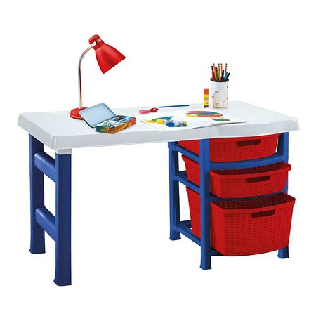 Escritorio Para Niños Rimax Navy Plastico