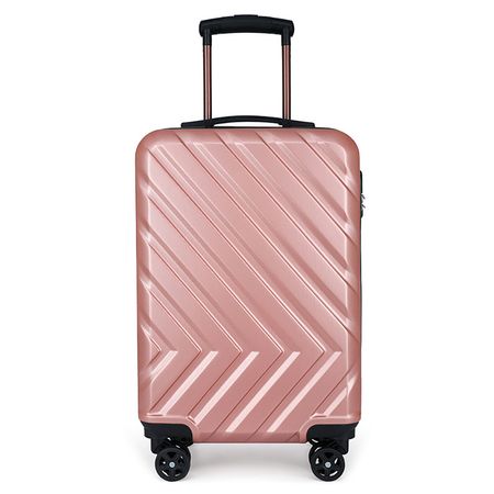 Maleta de Viaje Carry On 10KG con Clave Liviana Color Rosado