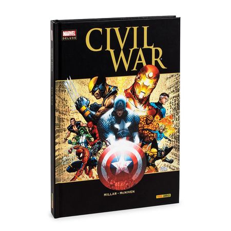 Novela Grafica Civil War Marvel Integral Español