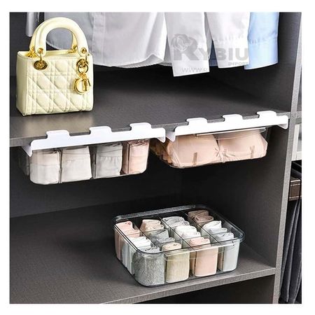 Caja para Prendas y Ropa Intima de Color Gris Y+Agendita