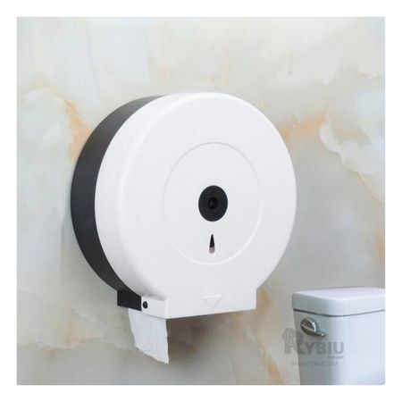 Dispensador de Rollo Sanitario en Blanco Y+Papel de Regalo