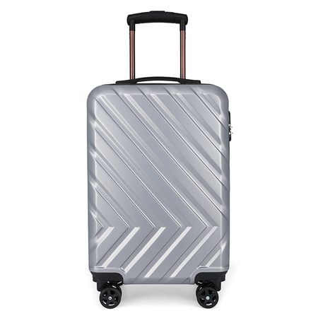 Maleta de Viaje Carry On 10KG con Clave Liviana Color Gris