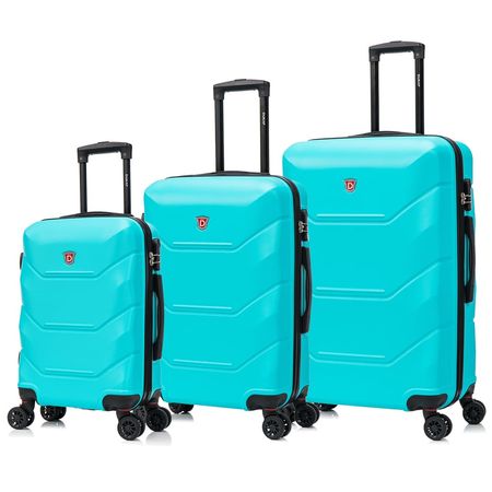 Maletas de Viaje Set de 3 Dukap Zonix Turquesa - ZOJT