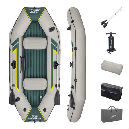 Bote Raft Hydro Force Ranger Elite X3 Bestway 295x130x46cm