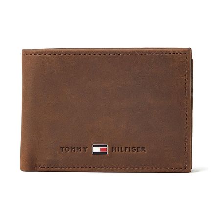 Billetera Tommy Hilfiger de Color Marrón para Hombre