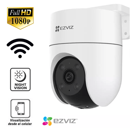 Camara De Seguridad Ezviz Cs-H8c Resolucion Full Hd 1080p Wifi Vision Nocturna