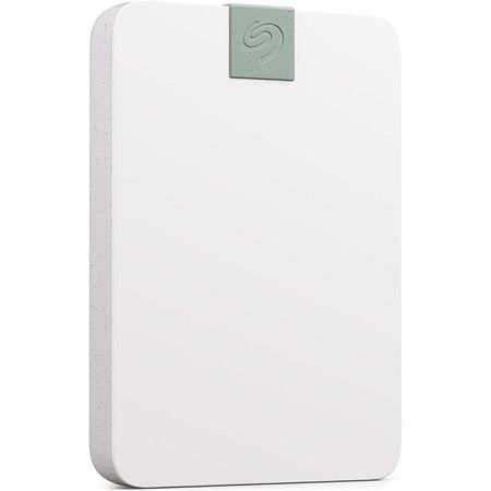 Disco duro externo de 2 TB Seagate Ultra Touch HDD Dropbox y Mylio blanco nube