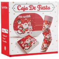 Set Navidad Hombre Nieve CLASS&WORK 12Pzas