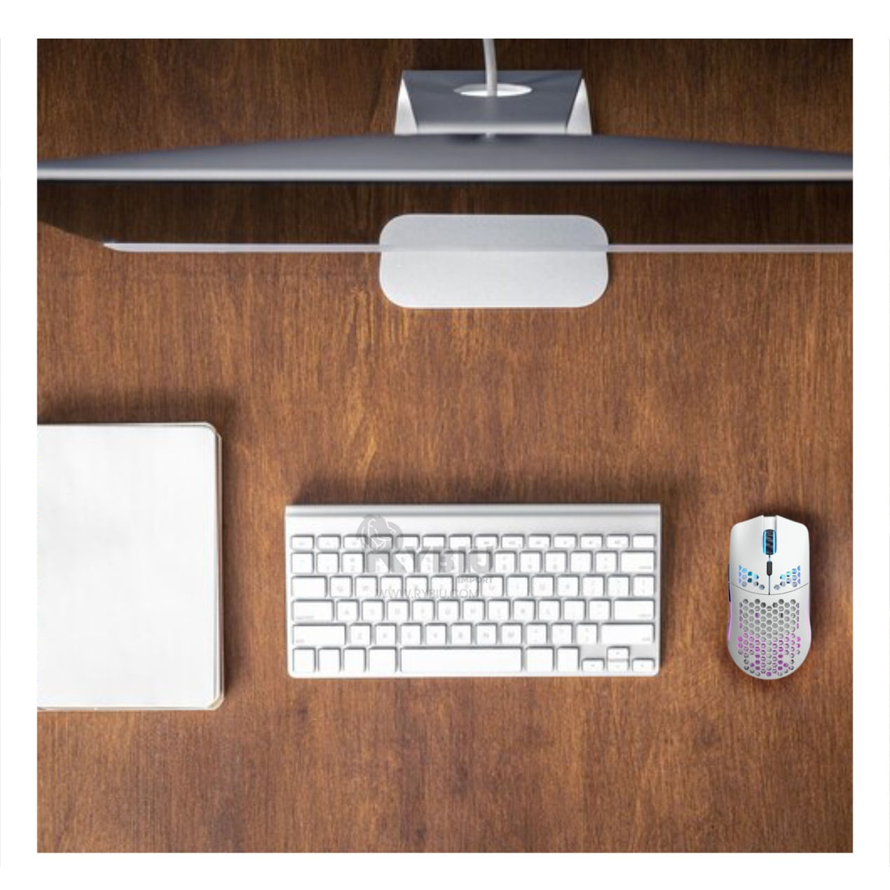 Dispositivo Señalador en Color Blanco Y+Post-it adhesivos