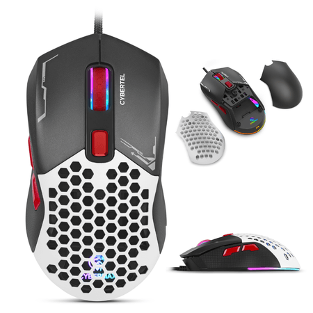 Mouse Gamer Defender Cyb M513 Usb 7b Rgb 7200dpi Cybertel